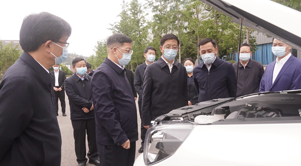 云南省委副书记、省长王予波带队到 威廉希尔中文官网动力开展调研